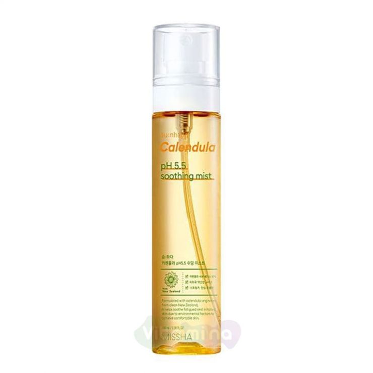 Missha Успокаивающий мист с календулой Su:Nhada Calendula pH Balancing & Soothing Mist, 100 мл