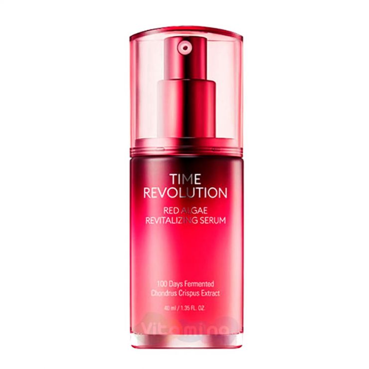 Missha Интенсивная лифтинговая сыворотка для лица Time Revolution Red Algae Revitalizing Serum, 40 мл