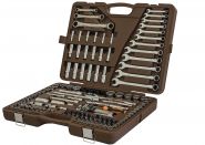 911150 Специальный набор инструмента, торцевые головки 1/4", 3/8", 1/2"DR, 4-32 мм и SAE 5/32"--1-1/4", ударные торцевые головки 1/2"DR, 17-23 мм, 150 предметов