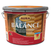 Декоративно-Защитное Средство Aura Wood 9л Balance для Деревянных Поверхностей