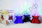 Колонка универс.с радио A18 LED  FM ,USB ,TF,3.5 mm ,AUX, RGB (разные цвета) РАСПРОДАЖА!!!  трещина рассеивателя