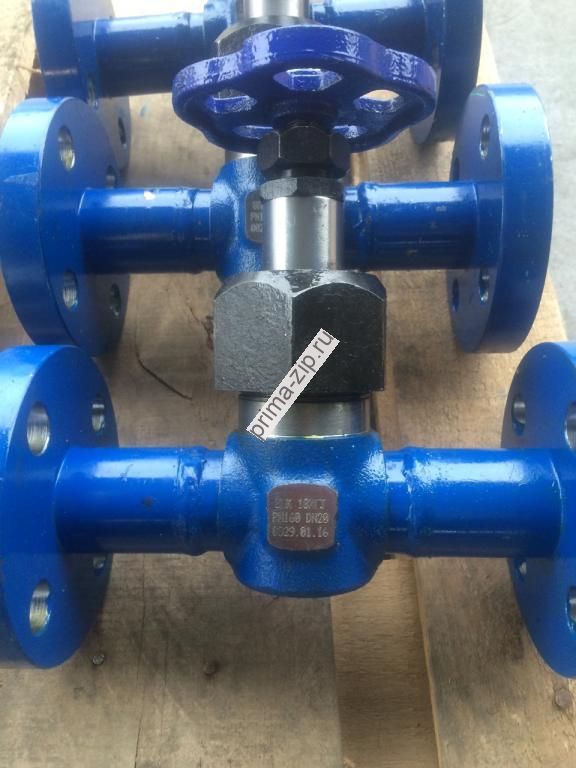 Задвижка клиновая с выдвижным шпинделем ЗКС.Ф 32.63 32х63 фланцами и крепежом