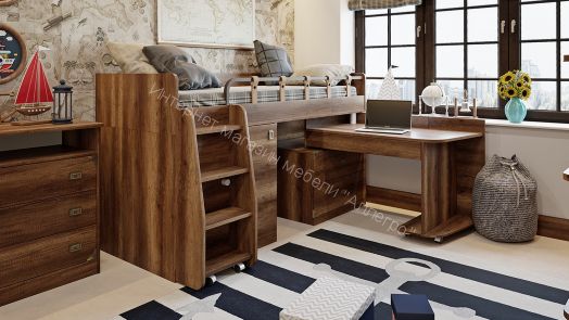 Комод с 3-мя ящиками «Навигатор» (Дуб Каньон)