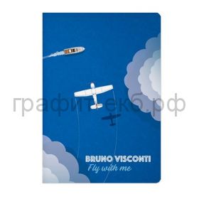 Тетрадь А5 40л.кл.BrunoVisconti FLY WITH ME  7-40-001/45