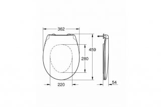 GROHE Bau Ceramic unitaz mikrolift qapağı Bakıda almaq