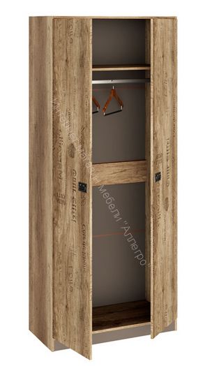 Комплект полок с перегородкой «Пилигрим» (Дуб Каньон светлый)