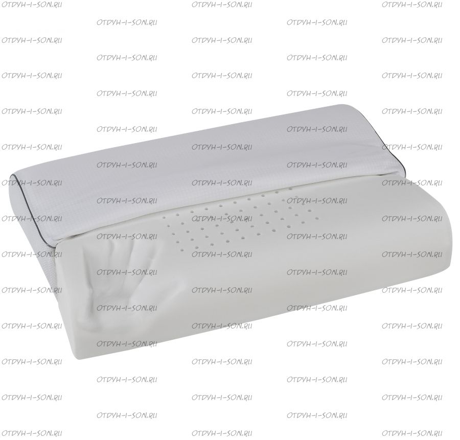 Подушка Memoform Superiore Deluxe Wave (эффект "памяти" + терморегуляция)