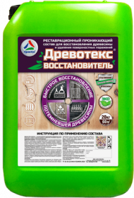 Отбеливатель Древесины Краско Древотекс Восстановитель 20л для Восстановления Древесины / НПО Краско