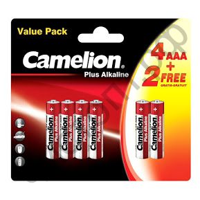 Camelion LR03 BL-6 (4+2) Plus Alkaline (72)