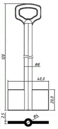 Сейф 12, SEF12D