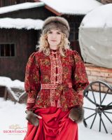 зимняя шапка из соболя а-ля рус