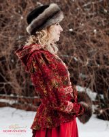 Шапка из соболя и норки