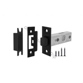 Защелка врезная Fuaro (Фуаро) PLASTIC P12-45-25 BL черный ID товара: 42357