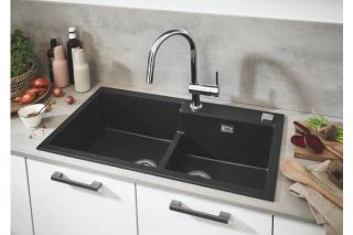 İki vannali metbex moykasi GROHE K500