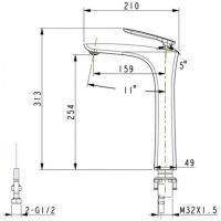 схема смесителя Timo Helmi 4011 Black