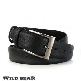 Ремень WILD BEAR RM-044f Black Premium (в деревянном футляре)