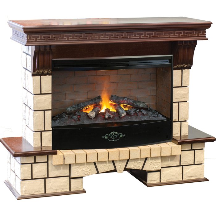 Real-Flame Stone New 33 с очагом 3D Firestar 33