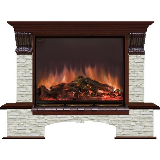 Glenrich Бостон (Arte 33) камень-Грот однотонный/цвет-Красное дерево Glenrich Бостон (Arte 33) камень-Грот однотонный/цвет-Красное дерево