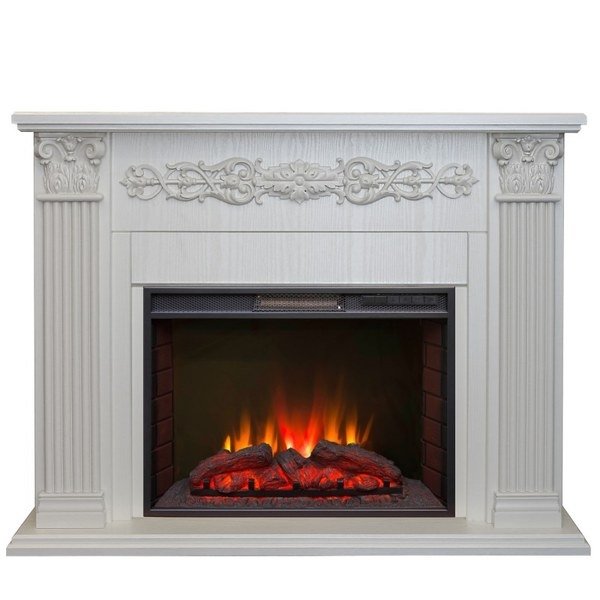 Real-Flame Milton 25,5/26 WT с очагом Sparta 25,5 LED Real-Flame Milton 25,5/26 WT с очагом Sparta 25,5 LED