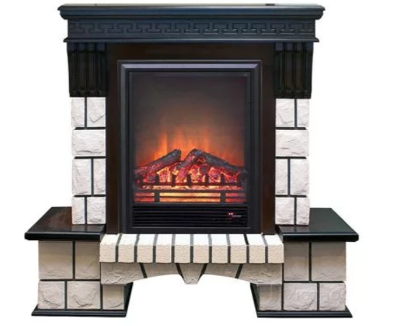 Real-Flame Stone new STD/EUG AO (DN) с очагом Eugene