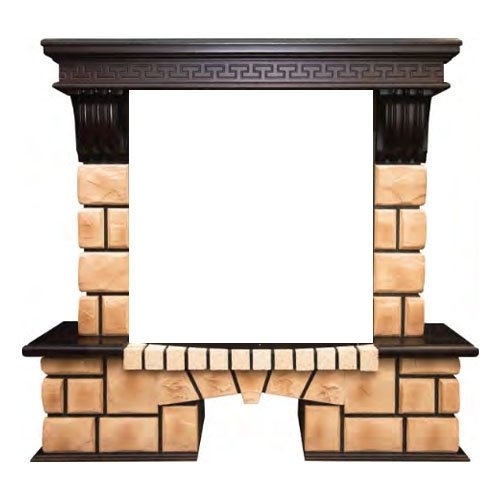 Real-Flame Stone Brick 25/25,5