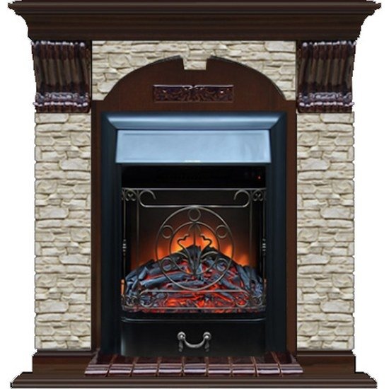 Glenrich Арочный (Magestic BL,BR) камень-Грот однотонный/цвет-Дуб 46