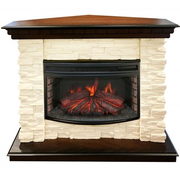 Real-Flame Elford Corner 25 с очагом Firefield 25 S IR