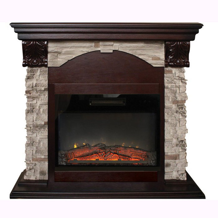 Real-Flame Dublin ROCK STD/EUG/24 AO с очагом Kendal 24 Real-Flame Dublin ROCK STD/EUG/24 AO с очагом Kendal 24