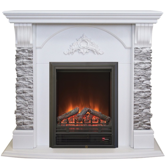 Real-Flame Athena GR STD/EUG/25/24 WT с очагом Eugene Real-Flame Athena GR STD/EUG/25/24 WT с очагом Eugene