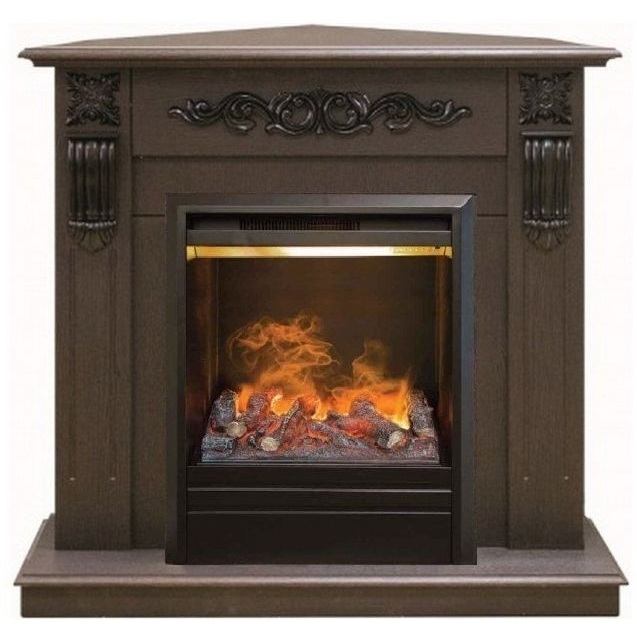 Real-Flame Dominica Corner STD/EUG DN с очагом 3D Olympic