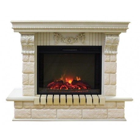 Real-Flame Gracia 25'5/24 WT с очагом Sparta 25,5 LED Real-Flame Gracia 25'5/24 WT с очагом Sparta 25,5 LED