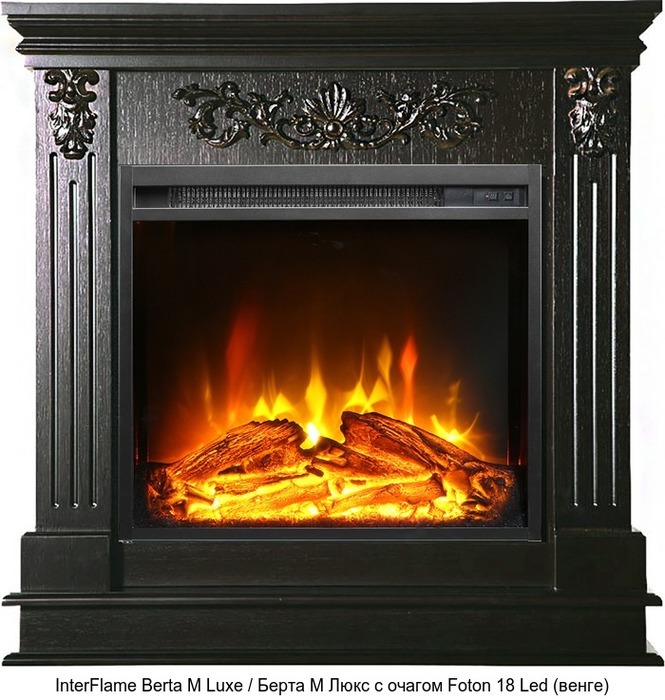 InterFlame Berta Luxe/ Берта Люкс с очагом Foton 18 LED InterFlame Berta Luxe/ Берта Люкс с очагом Foton 18 LED