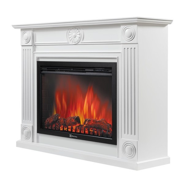 Electrolux Frame 30 белый с очагом EFP/P-3020LS