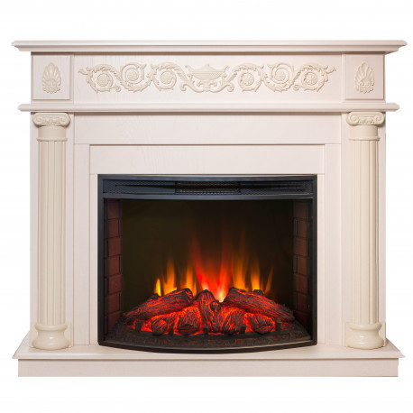 Real-Flame Attica 25,5/26 WT с очагом Evrika 25,5 LED Real-Flame Attica 25,5/26 WT с очагом Evrika 25,5 LED