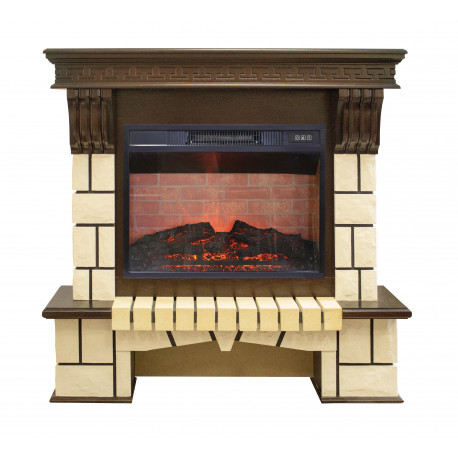 Real-Flame Stone 24 с очагом Irvine 24