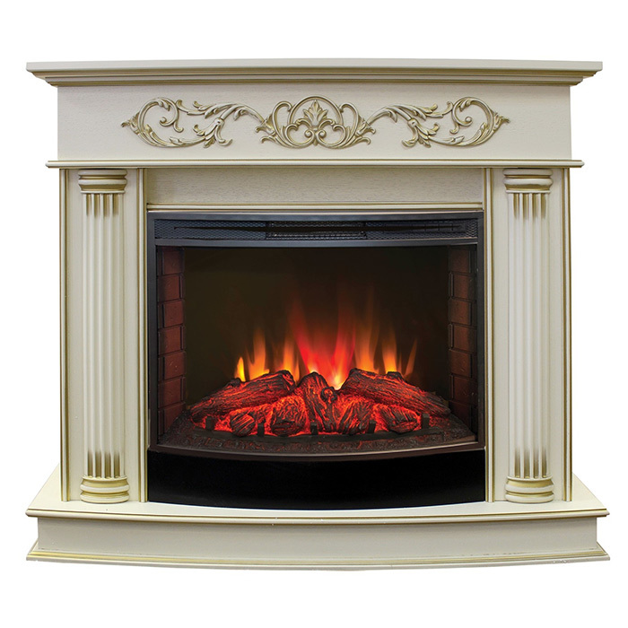 Real-Flame Milano 25/25,5 WT с очагом Evrika 25,5 LED Real-Flame Milano 25/25,5 WT с очагом Evrika 25,5 LED
