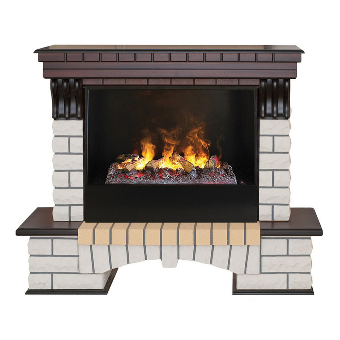 Real-Flame Country 26 AO с очагом 3D Cassette 630 (Black вставка) Real-Flame Country 26 AO с очагом 3D Cassette 630 (Black вставка)