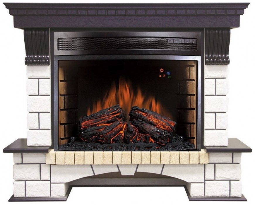 Royal Flame Pierre Luxe с очагом Dioramic 28 (Венге)