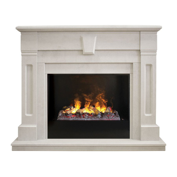 Real-Flame Kellie 25,5/26 WT с очагом Black вставка + 3D Cassette 630 Real-Flame Kellie 25,5/26 WT с очагом Black вставка + 3D Cassette 630