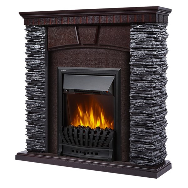 Electrolux Porto Classic камень черный, шпон венге с очагом CLASSIC EFP/P-1020LS Electrolux Porto Classic камень черный, шпон венге с очагом CLASSIC EFP/P-1020LS