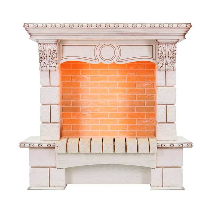 Dimplex Pierre Luxe угл. (для Cassete 600) Ivory
