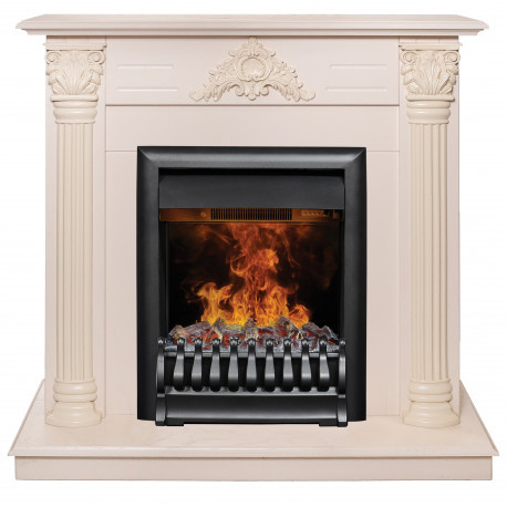 Real-Flame Stefania STD/EUG WT с очагом 3D Oregan
