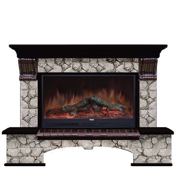 Glenrich Бостон 86 (Premier S86) камень-Карелия/цвет-Венге Glenrich Бостон 86 (Premier S86) камень-Карелия/цвет-Венге