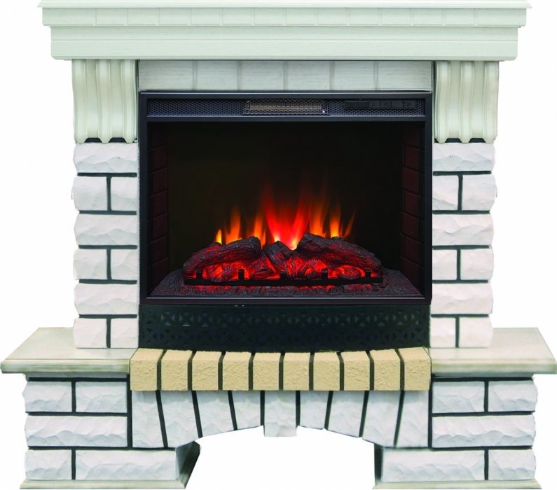 Real-Flame Country 25 WT с очагом Sparta 25,5 LED Real-Flame Country 25 WT с очагом Sparta 25,5 LED