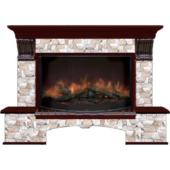 Glenrich Бостон 86 (Rondo S86) камень-Арбат/цвет-Красное дерево Glenrich Бостон 86 (Rondo S86) камень-Арбат/цвет-Красное дерево