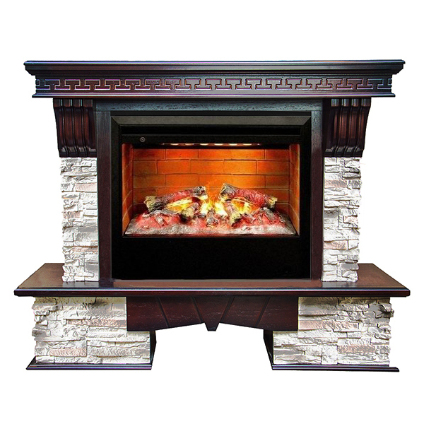 Real-Flame Rockland 26/HL с очагом 3D Helios 26