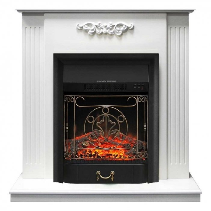 Royal Flame Lumsden STD с очагом Majestic FX BL (Белый дуб)