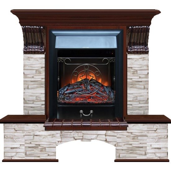 Glenrich Бостон К (Magestic BL,BR) камень-Мисхор/цвет-Красное дерево