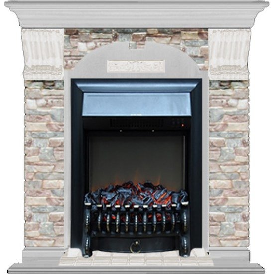 Glenrich Арочный (Fobos BL,BR) камень-Грот цветной/цвет-Беленный дуб Glenrich Арочный (Fobos BL,BR) камень-Грот цветной/цвет-Беленный дуб