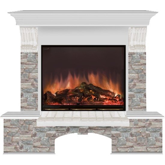 Glenrich Бостон (Arte 23) камень-Грот цветной/цвет-Беленный дуб Glenrich Бостон (Arte 23) камень-Грот цветной/цвет-Беленный дуб